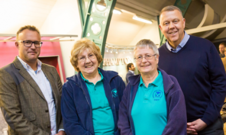 Higgs raises £22,250 for good causes