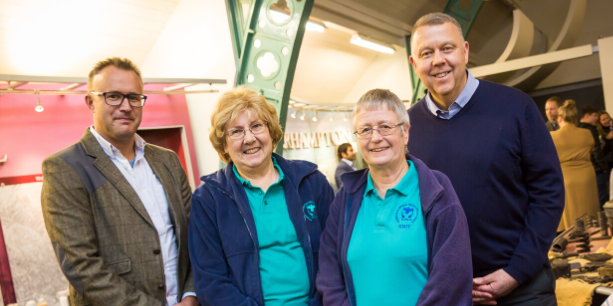 Higgs raises £22,250 for good causes