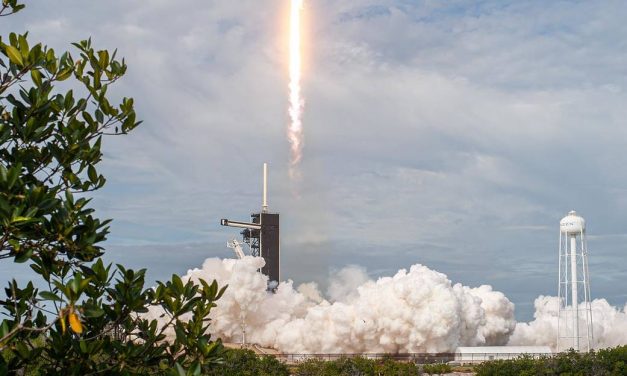 Liftoff of SpaceX’s In-Flight Abort Test