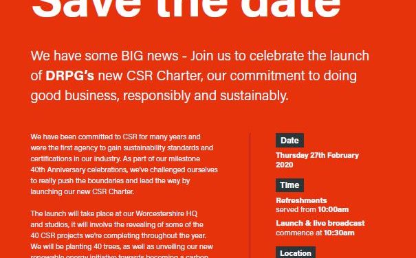 CSR CHARTER LAUNCH