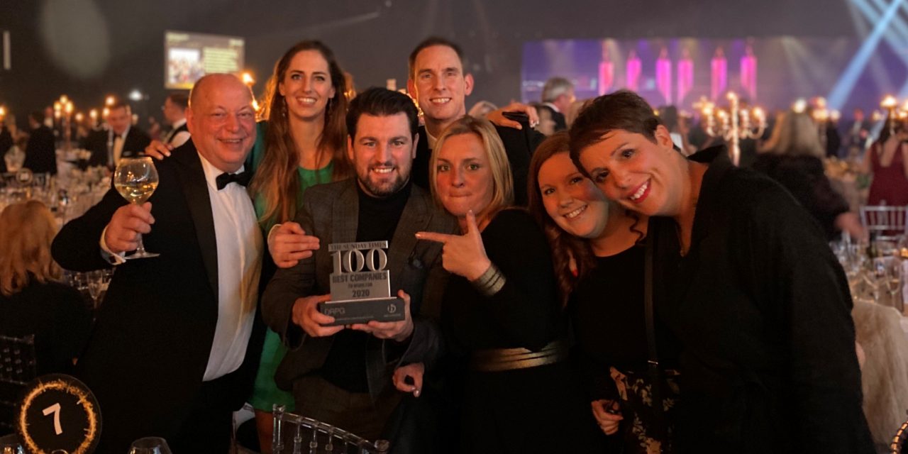 DRPG RISES UP THE BEST 100 COMPANIES TO WORK FOR LIST