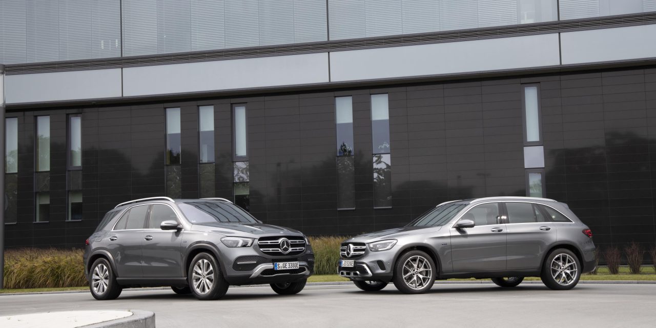 EFFICIENT NEW GLC 300 E AND GLE 350 DE PLUG-IN HYBRIDS ADDED TO MERCEDES-BENZ SUV LINE-UP