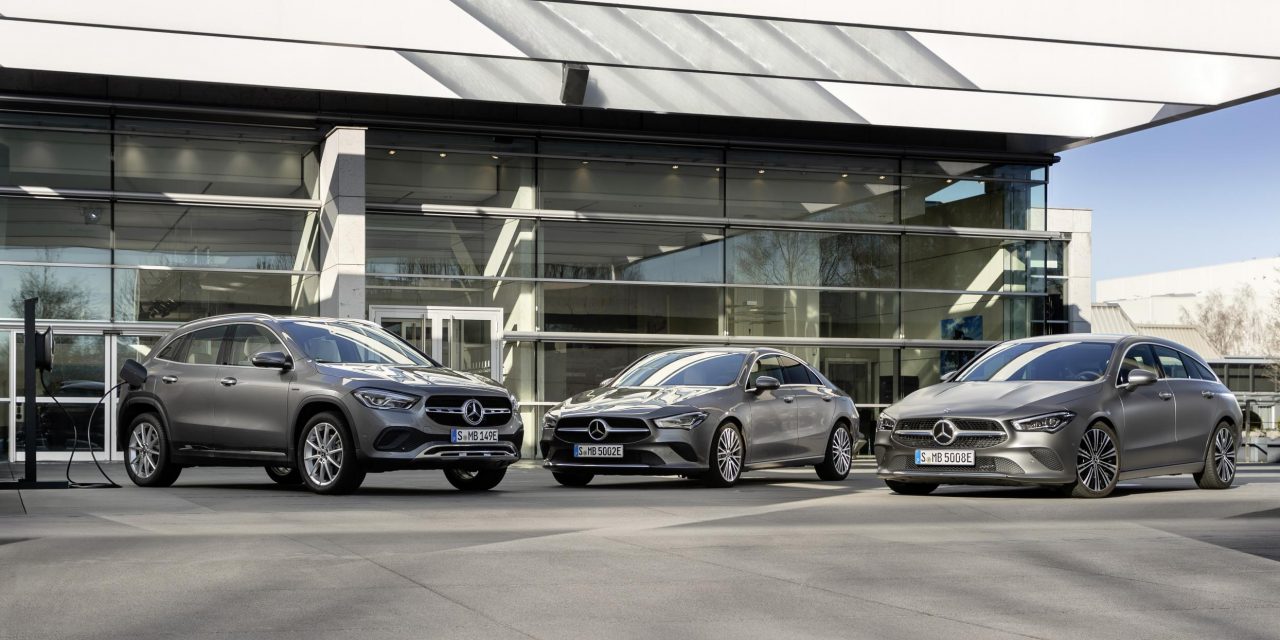 THREE NEW PLUG-IN HYBRID MODELS COMPLETE THE MERCEDES-BENZ COMPACT-CAR FAMILY