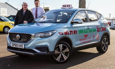 TAYPORT TAXIS GOES ELECTRIC WITH MG