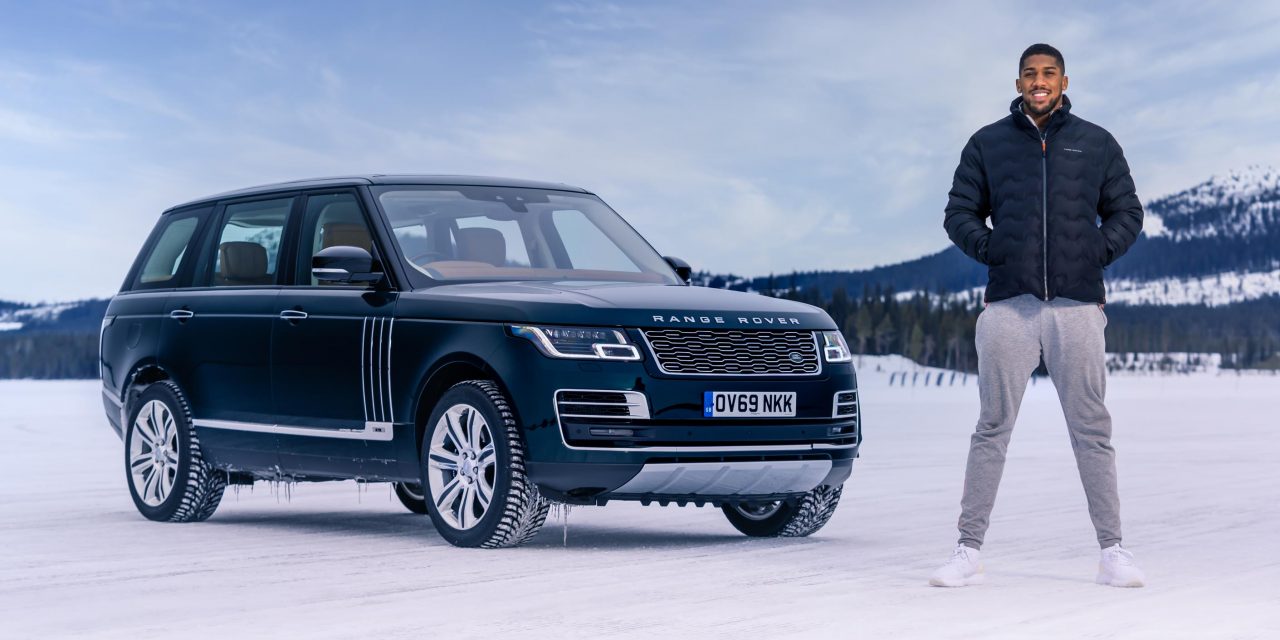 50 YEARS OF RANGE ROVER: LAND ROVER AND ANTHONY JOSHUA CELEBRATE GOLDEN JUBILEE FOR LUXURY SUV WITH UNIQUE SNOW ART