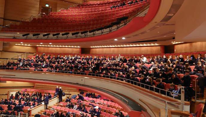 Orchestral experience for Bishop Perowne students