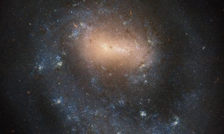 Hubble Hooks a One-Arm Galaxy