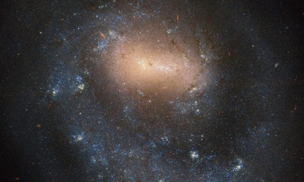 Hubble Hooks a One-Arm Galaxy