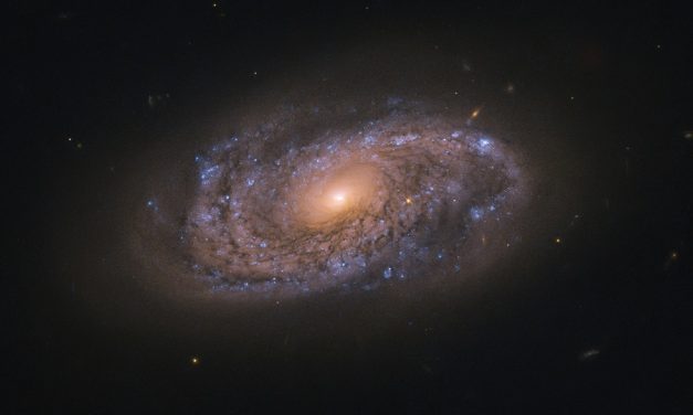 Hubble Probes Colorful Galaxy