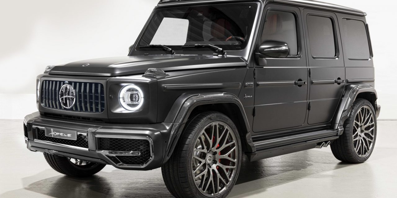 HOFELE-DESIGN DIALS UP THE STYLE, LUXURY AND PRACTICALITY OF ICONIC MERCEDES-AMG G 63