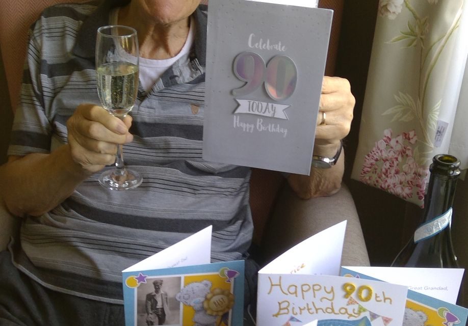 FAMILY MEMBERS PLAN BIRTHDAY SURPRISE FOR TELFORD CARE HOME RESIDENT