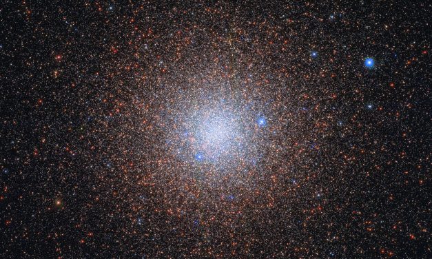 Hubble Catches Cosmic Snowflakes