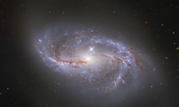 Hubble Glimpses a Galaxy Among Many