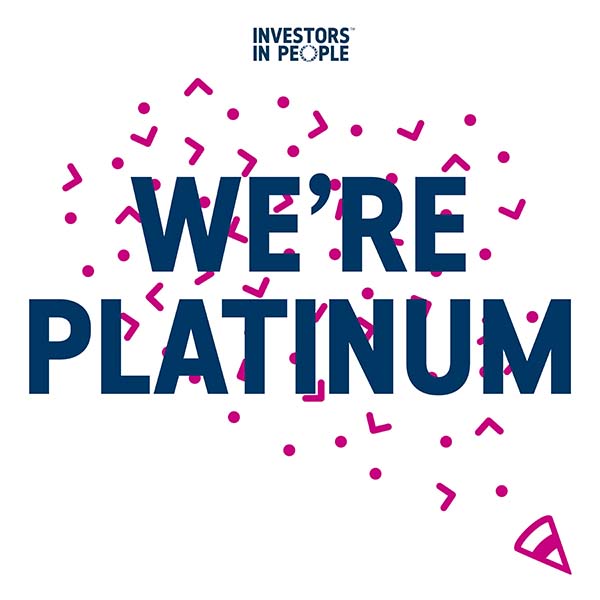 INVESTORS IN PEOPLE AWARDS CREATIVE COMMUNICATIONS GROUP DRPG THE PLATINUM STANDARD