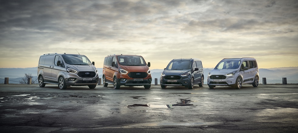 FORD INTRODUCES ACTIVE RANGE TO TOURNEO AND TRANSIT CONNECT WITH FRESH STYLE AND CAPABILITY TO TACKLE OUTDOOR ADVENTURES