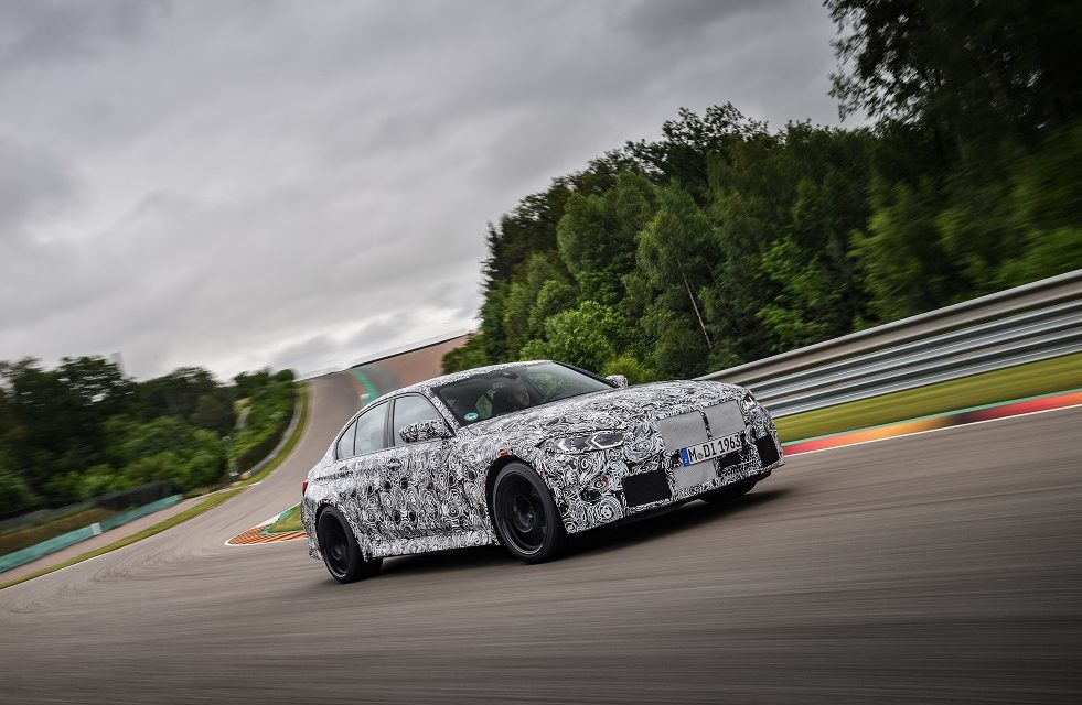 FINAL SPRINT ON THE WAY TO THE FIRST ROW OF THE STARTING GRID: THE NEW BMW M3 SALOON AND THE NEW BMW M4 COUPÉ ON THE RACETRACK