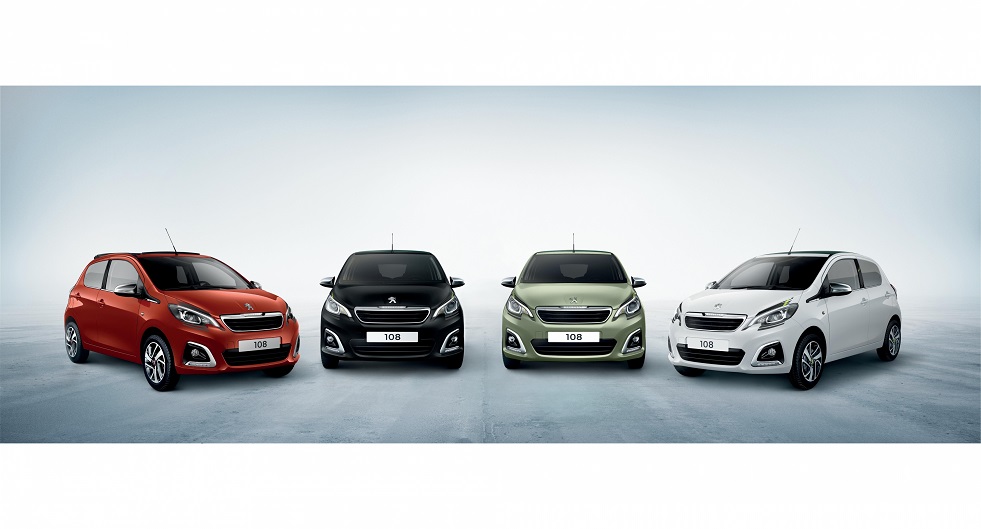 PEUGEOT 108 UPDATED WITH NEW STYLE & INTERIOR TRIMS