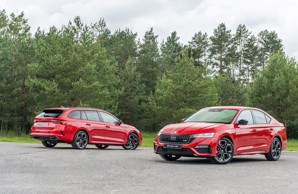 ŠKODA OCTAVIA vRS: A SPORTY TRIO