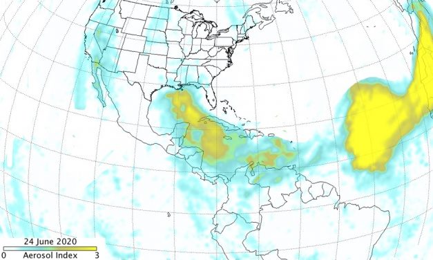 NASA-NOAA’s Suomi NPP Satellite Analyzes Saharan Dust Aerosol Blanket