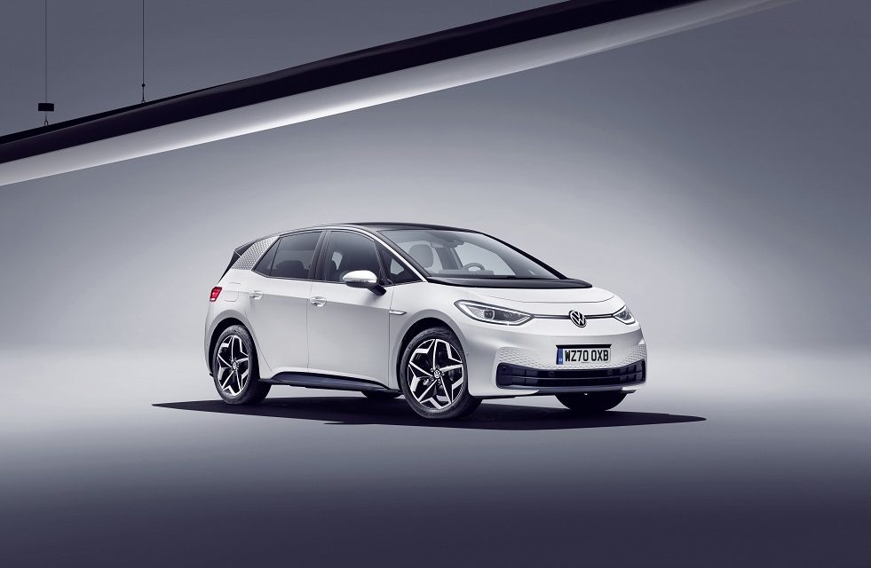 NOW YOU CAN: UK PRE-BOOKER ORDERS OPEN TODAY FOR VOLKSWAGEN ID.3 1ST EDITION
