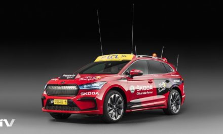 ŠKODA ENYAQ IV MAKES ITS DEBUT AS THE LEAD VEHICLE IN THE TOUR DE FRANCE