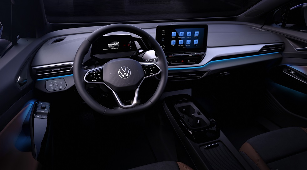FREEDOM ON THE OUTSIDE, FREE SPACE ON THE INSIDE: THE INTERIOR OF THE NEW ID.4*