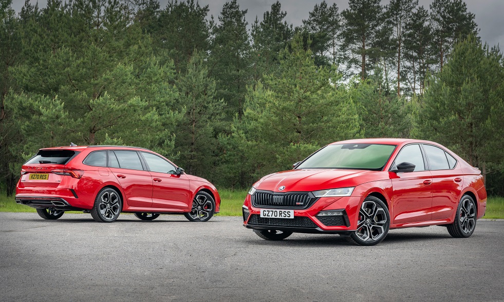FAST FOUR-WARD: UK PRICES AND SPECIFICATIONS ANNOUNCED FOR FOURTH-GENERATION OCTAVIA vRS
