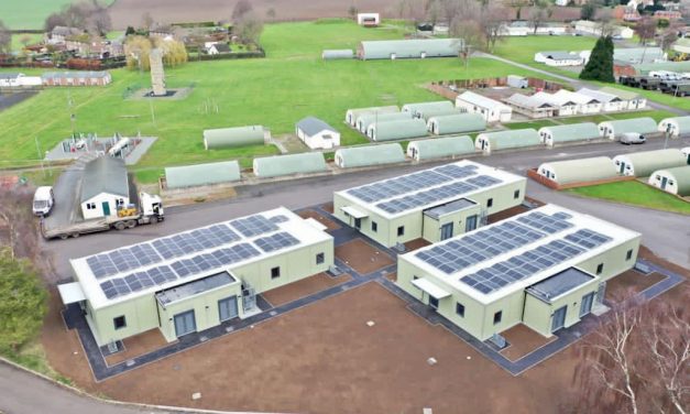 Investment in new carbon efficient accommodation marks start of nationwide improvements on the Defence Training Estate