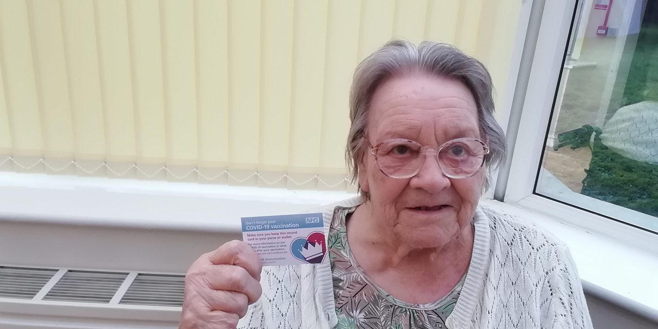 Best possible start to new year as Droitwich care home residents receive Covid vaccinations
