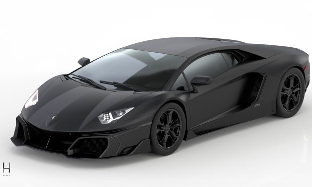Huber pays homage to the Lamborghini Aventador and reveals the ERA