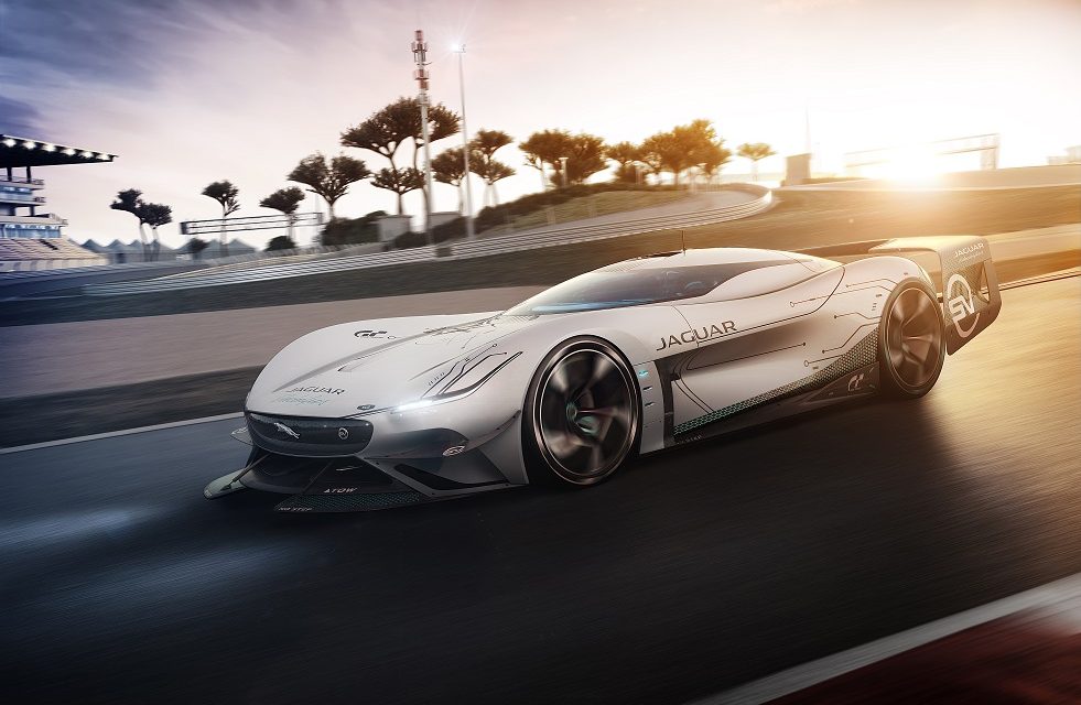 Introducing the Jaguar Vision Gran Turismo SV: The ultimate all-electric gaming endurance racer