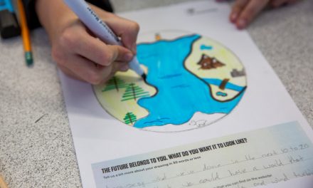 Actor Cel Spellman launches Creative Earth art competition for young people ahead of the COP26 UN climate change conference