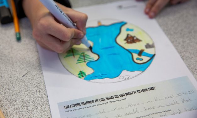 Actor Cel Spellman launches Creative Earth art competition for young people ahead of the COP26 UN climate change conference