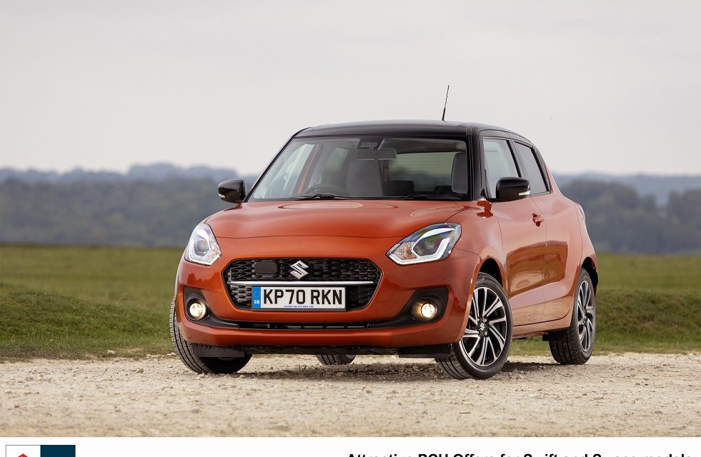Attractive Personal Contract Hire offers for latest Hybrid Swift and Swace models