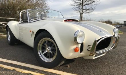 First reborn AC Cobra 378 Superblower production car completed!