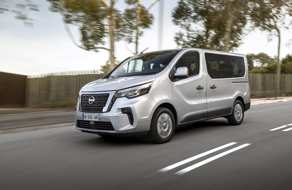 Nissan upgrades the NV300 Combi with sharper look and feel, enhanced powertrain and new safety technologies
