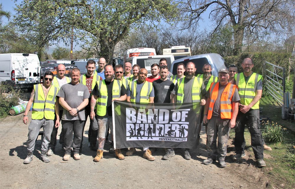 Injured Solihull dad-of-four to benefit from Band of Builders charity project