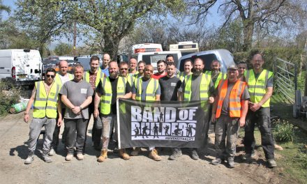 Injured Solihull dad-of-four to benefit from Band of Builders charity project