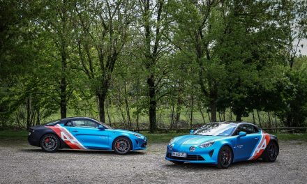 Here come the Alpine A110 trackside cars!