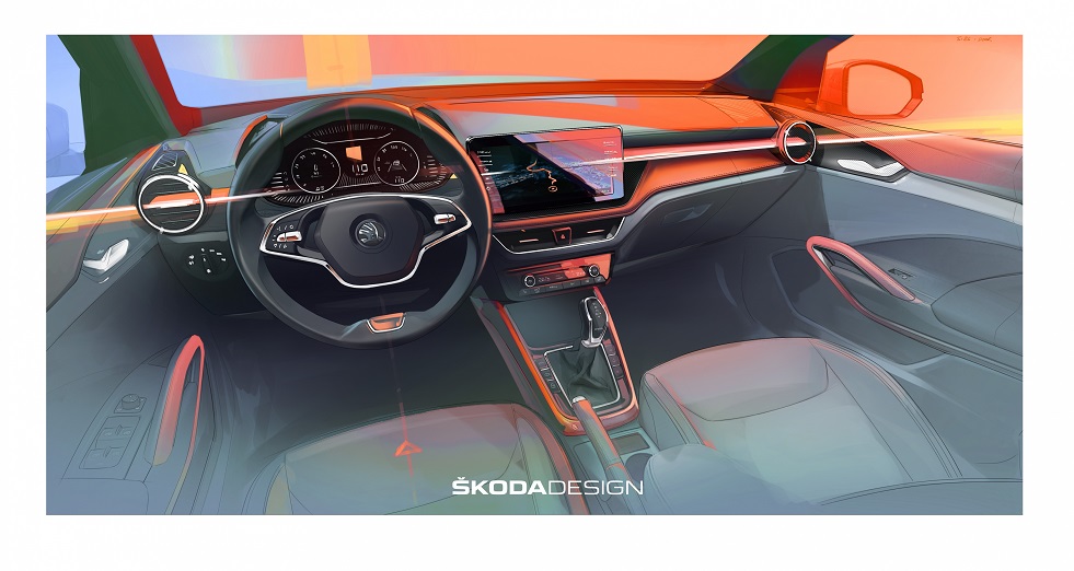 First impression of the new ŠKODA Fabia’s interior