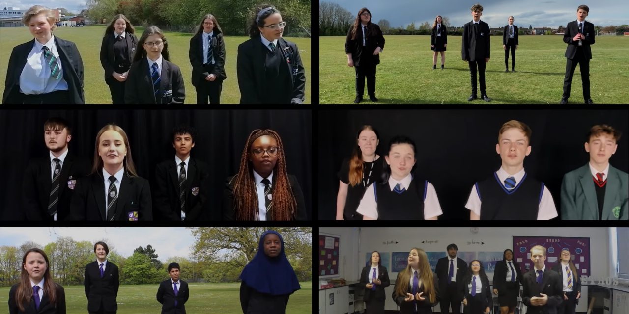 STUDENTS FROM 6 ACADEMY SCHOOLS RELEASE COLLECTIVE CHARITY SINGLE COVER OF ‘TOGETHER’