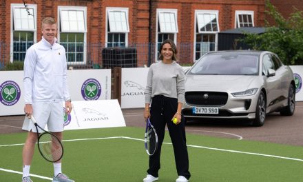 Jaguar UK spreading the Wimbledon spirit with nationwide tennis ‘kit drops