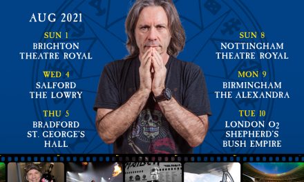 AN EVENING WITH BRUCE DICKINSON – FEATURING Q&A SIX 2021 UK SHOWS ANNOUNCED ON SPOKEN WORD TOUR