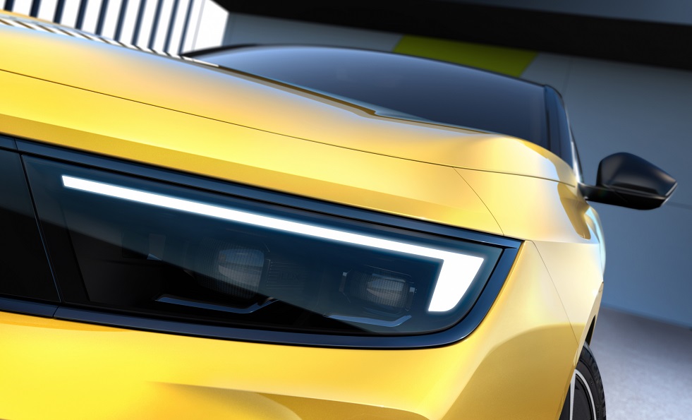 Electrifying: Vauxhall gives first glimpse of All-New Astra