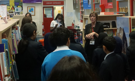 Birmingham Yardley MP Jess Phillips visits Ark Victoria Academy, Small Heath, to learn how school is effectively tackling post-pandemic learning loss.