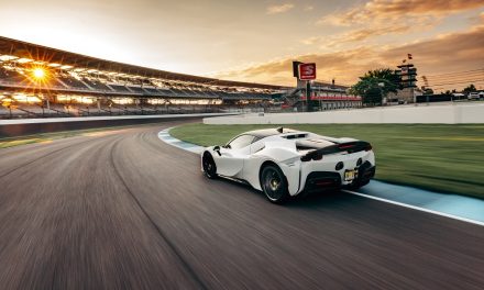Ferrari SF90 Stradale sets production car lap record at Indianapolis Motor Speedway