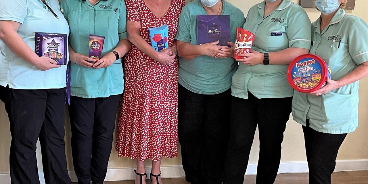 HEROES FOR HEROES: CANNOCK KEY WORKERS GIVEN SWEET TREAT FROM DEVELOPER TO SAY THANK YOU
