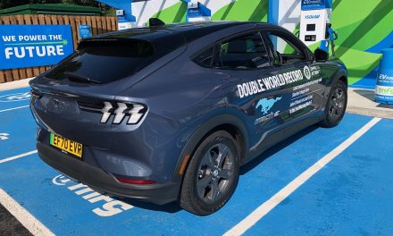 All-electric Ford Mustang Mach-E takes two more charging titles to become triple Guinness World Records holder