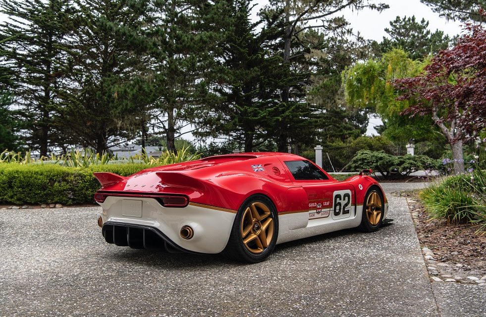 Public debut of Radford Gold Leaf Type 62-2 at Quail Lodge