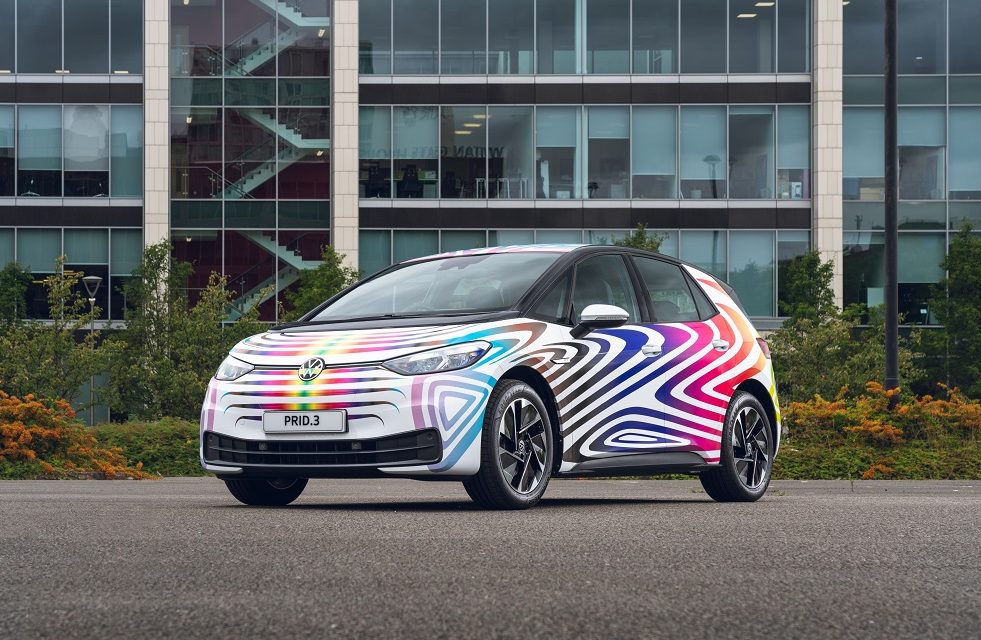 Volkswagen UK unveils PRID.3 as a symbol of its commitment to Diversity and Inclusion